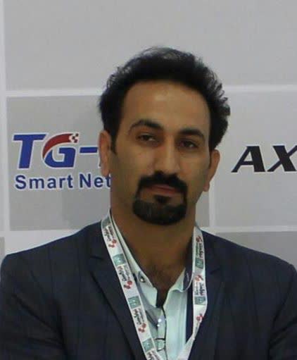 مهدی ذلقی مدیر عامل  شرکت الکترو ایمن مداربسته غرب