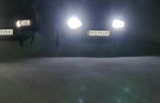 تصویر ضبط شده ی دوربین پلاکخوان در شب