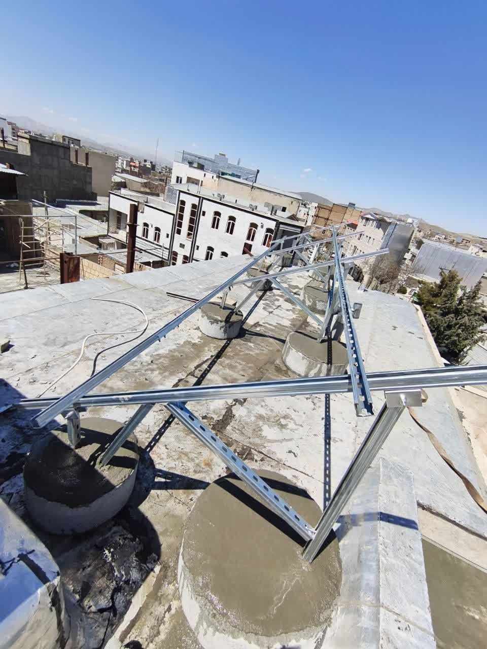 ساخت استراکچر برای داروخانه در الیگودرز