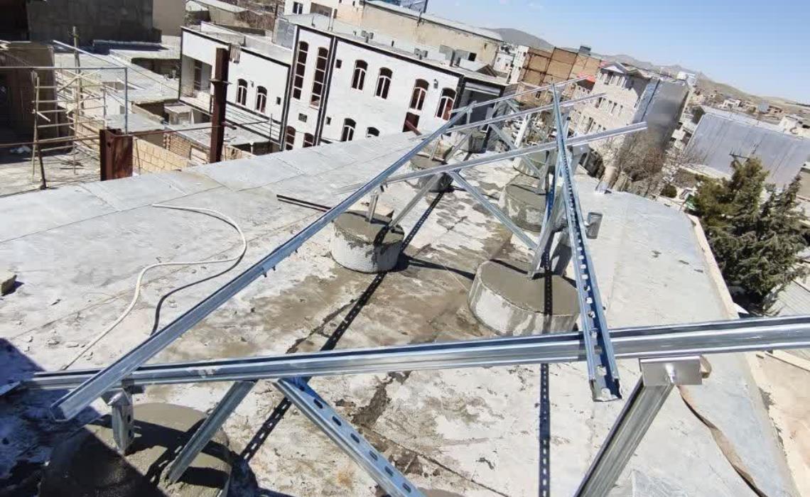 ساخت استراکچر برای داروخانه در الیگودرز