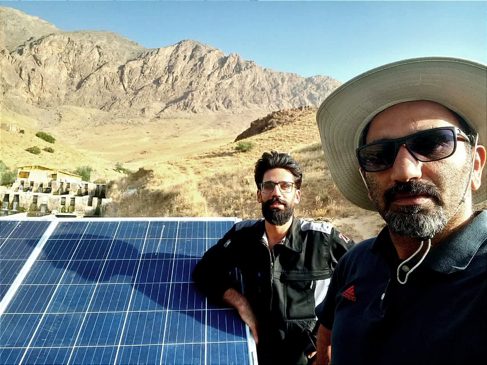 پیمانکار نیروگاه خورشیدی در لرستان الیگودرز