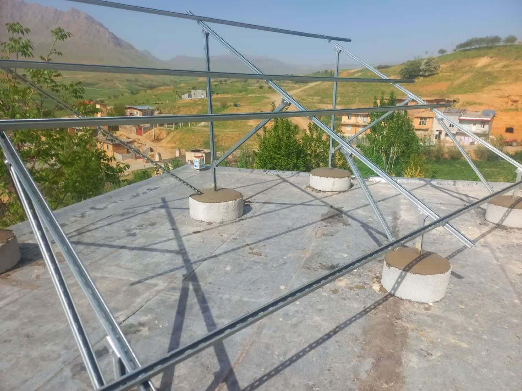 ساخت استراکچر در روستای فهره _ فرسش