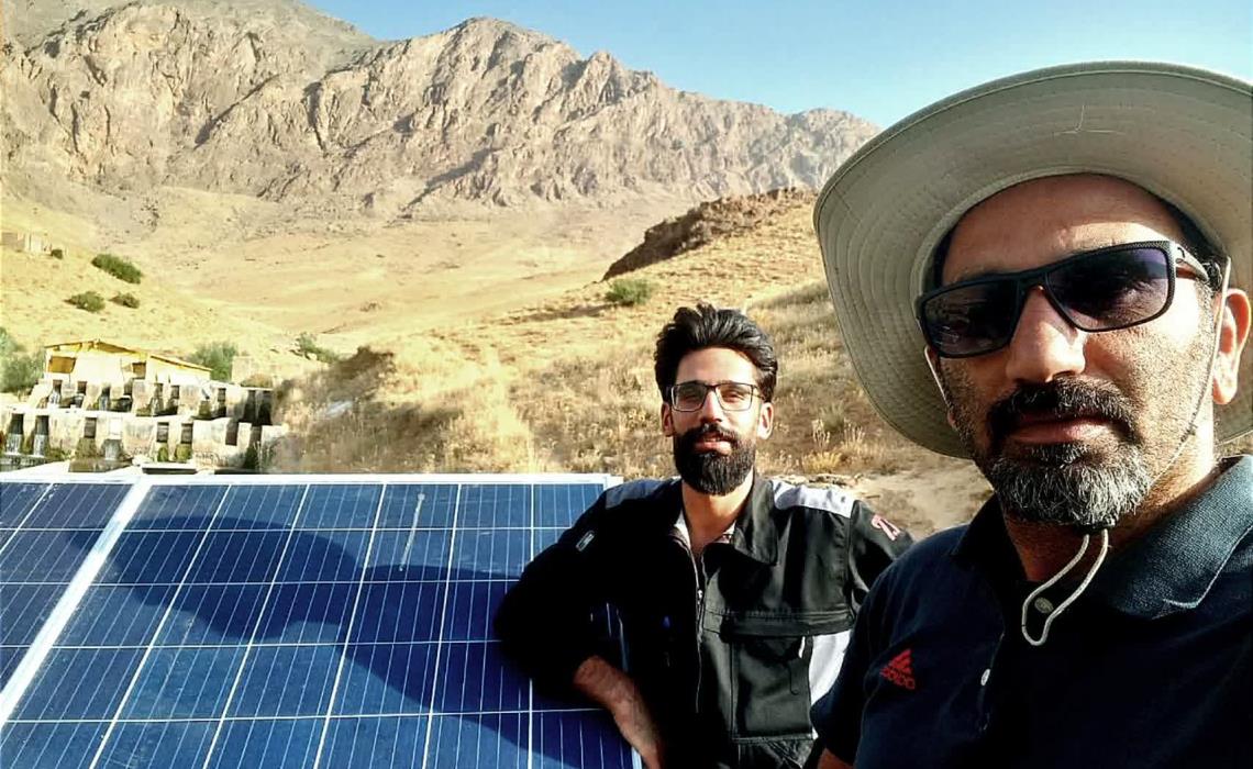 پیمانکار نیروگاه خورشیدی در لرستان الیگودرز