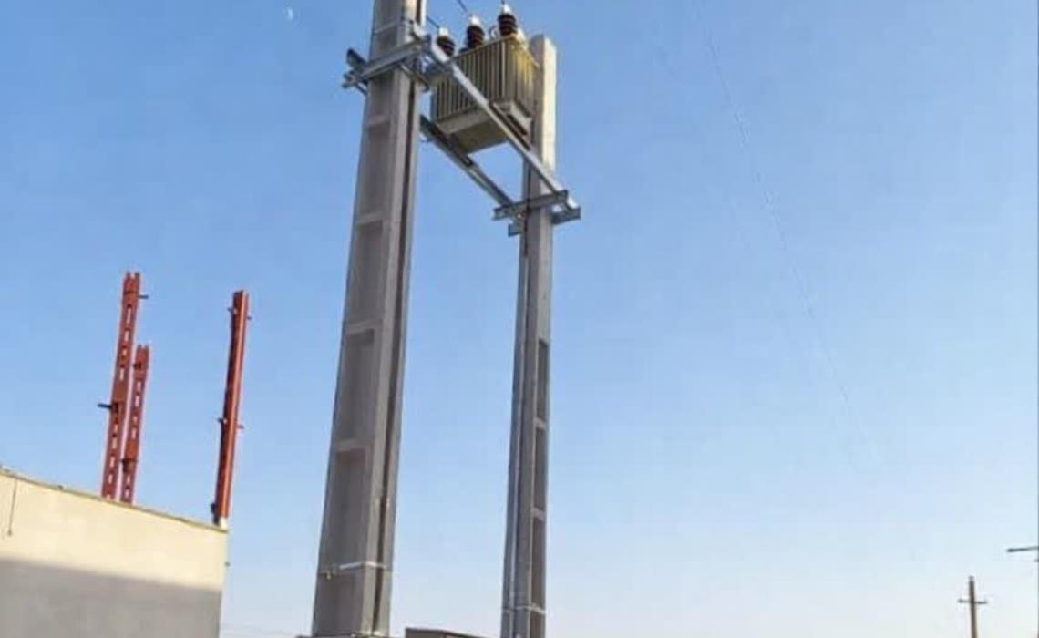 اجرای پست برق و خط انتقال ۲۰ کیلو ولت در لرستان الیگودرز