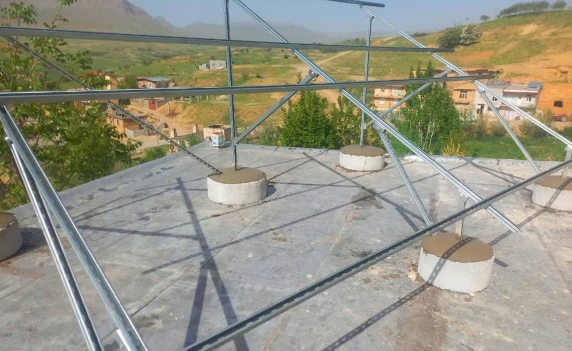 ساخت استراکچر در روستای فهره _ فرسش